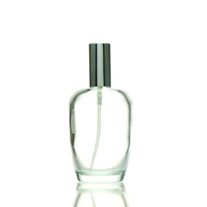 100 ml Leerflakon Parfum inkl. Zerstäuber nachfüllbar Glas Flakon mit Deckel