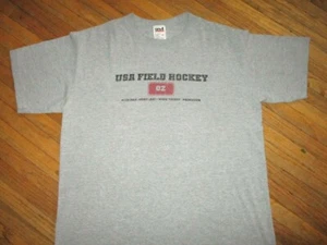 NCAA FIELD HOCKEY CHAMPIONSHIP T SHIRT Michigan Maryland Princeton Wake Forest M - Picture 1 of 2