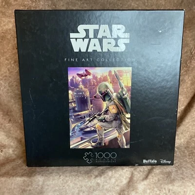Rompecabezas completo Star Wars Fine Art Collection Boba Fett 1000 piezas Foto 1 de 4