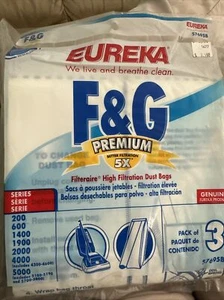 Eureka Premium | 3 Pack | Vacuum Bags | F&G | 57695B - Picture 1 of 3