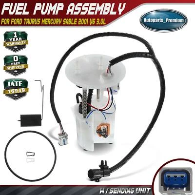 Conjunto de módulo de bomba de combustible eléctrica para Ford Taurus Mercury Sable V6 3,0 L 2001 Foto 1 de 4