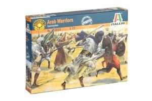 Italeri 1/72 Sahara 19th Cent Muslim Arab Warriors Figures Set 6055 NEW!