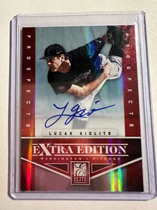 K99,361 - 2012 Elite Extra Edition #111 Lucas Giolito Auto #/722 - Picture 1 of 1