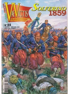 VAE VICTIS N°55 JEUX : SOLFERINO 1859/ ROME DE CONSTANTIN / BAVIERE / STALINGRAD - Picture 1 of 6