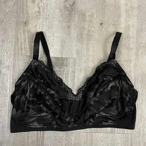 True & Co Womens 38DDD Soft Lace Bralette - Picture 1 of 5