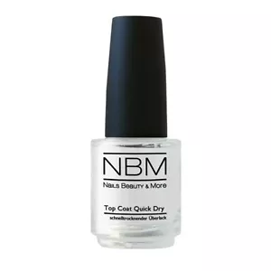 Top Coat quick dry 14ml von NBM AKZENT direct für Naturnägel und Farblacke - Bild 1 von 3