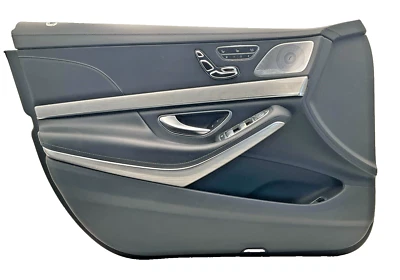 Panel de moldura de puerta delantera izquierda Mercedes Clase S 550 W222 2014-2018 OEM A2227200173 Foto 1 de 4