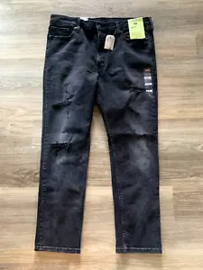 Levi's 511 Slim Jeans Men's Flex Eco Performance Stretch 40x30 Distressed NEW - Picture 1 of 15