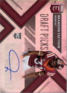 2018 Elite Draft Picks Draft Picks Autographs #203 Brandon Facyson Auto - NM-MT - Picture 1 of 2
