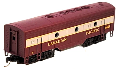 MTL Z 17012-2 F7 Canadian Pacific Non-Powered Dummy B-Unit Loco # 4459 (Tested) - Image 1 of 4