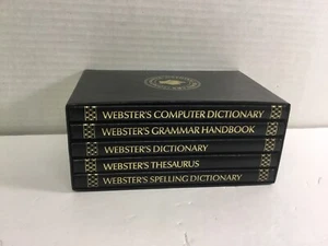 Webster's Desktop Set: Dictionary Spelling  Office Guide - Picture 1 of 5