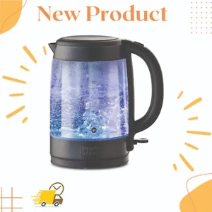 Russell Hobbs Brooklyn Glass Kettle, RHK172BCH, BPA Free, Fast Boil, 1.7 L Capac - Picture 1 of 7