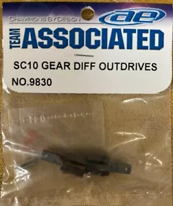 Team Associated Part #9830: SC10 Gear Diff Outdrives; NISP - Picture 1 of 1
