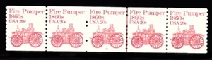 USA PNC SC# 1908 FIRE PUMPER 20c WATER ACTIV PNC5 MNH - PL# 10 - Bild 1 von 1