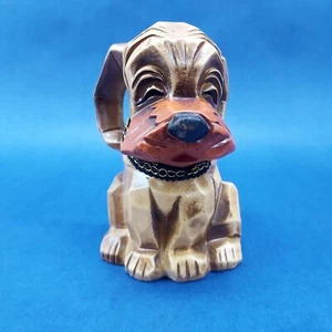 Collectible Napcoware Puppy Dog Coin Piggy Bank Made In Japan - Picture 1 of 10