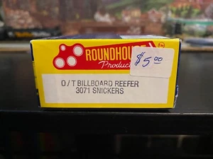Roundhouse Ho - Old Timer Billboard Reefer Mars Snickers 3071 - 0526 - Picture 1 of 2