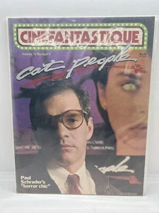IMMPECABLE CONDITION 1982 Cinefantastique Magazine CAT PEOPLE PAUL SCRADER - Picture 1 of 6
