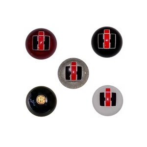 IH Emblem Twisted Shifterz Brake Knobs (Choose Color) (5/8"-11 threads) - Picture 1 of 9