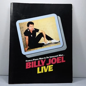 Billy Joel 1984 From a Piano Man to An Innocent Man... Japan Tour Program Book - Picture 1 of 10