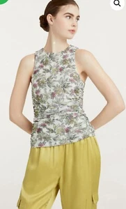 Cinq à Sept Tank Tops & Camisoles | Women Botanical Floral Dasha Top Ivory Multi - Picture 1 of 10