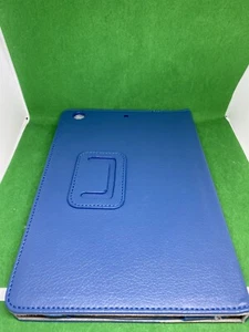 iPad Mini 1 2 3 7.9" Smart Leather Case Stand Folio Flip Cover Blue - Picture 1 of 4