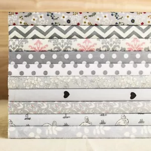 Sewing Cotton Fabric Bundles 10" Squares Quilting Patchwork Floral Scraps Lot - Picture 1 of 10