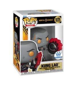 Funko Pop! Mortal Kombat #1075 Kung Lao Funko Exclusive + Protector PREORDER - Picture 1 of 1