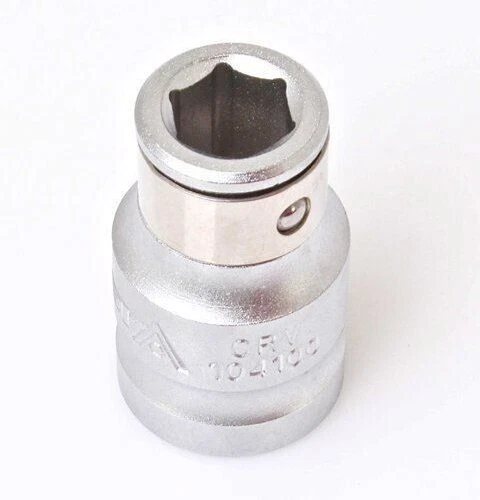 Bit Kupplung Adapter 1/2" mit Haltekugel Vierkant auf Sechskant 10 mm Bithalter - Bild 1 von 1