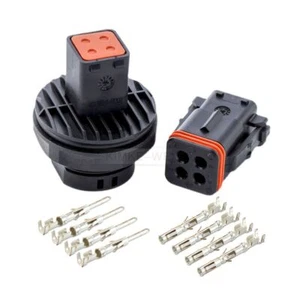 4 Pin/Wege ITT Cannon CTB Auto KFZ Wasserdicht Stecker Buchse Stecker Kit Neu - Bild 1 von 10