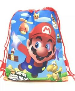 Super Mario Bros Junior Mochila Escolar para Libros Morral Bolso de hombro