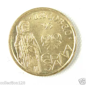 SPAIN FIVE PESETAS COIN 1993 ALMOST Uncirculated - Picture 1 of 2
