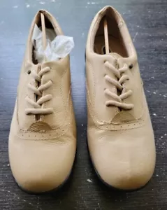 Women's Dr.Scholls Tan Lace Up OXFORDS Comfort Walking Shoes Sz.7 - Picture 1 of 11