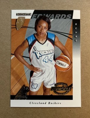1997 Pinnacle WNBA #6 Michelle Edwards RC Basketball Card - Image 1 of 2