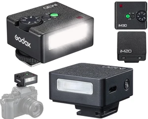 Godox iM20 iM22 Mini Camera Flash Canon Sony Fuji Nikon Panasonic Hot Shoe - Picture 1 of 12