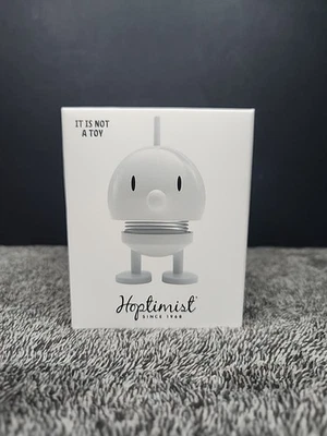 Hoptimist Bumble S, pequeño, niño con ojos alegres, idea de decoración / juego, blanco Foto 1 de 4