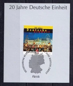 Allemagne 2010 Histoire Solide Carte Bâtiments Jubiläen Unité Mi 2821 Ess - Bild 1 von 1