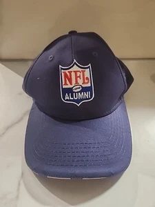 NFL Alumni Port Authority Strapback Mütze Football USA amerikanische Flagge marineblau - Bild 1 von 12