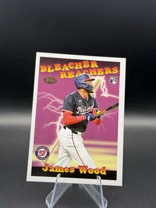 2025 Topps Update James Wood RC Bleacher Reachers #BR-11 - Picture 1 of 2