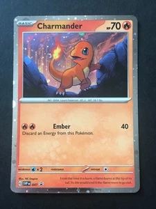 Charmander 047 Double Swirl SVP 165 Promo Holo - Pokemon 151 S&V Englisch Karte #4 - Bild 1 von 4
