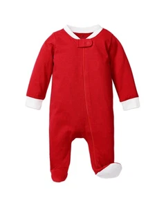Petite Plume Knit Bodysuit Red 6/9 M - Picture 1 of 2