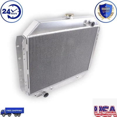 For 1966-1979 Ford F-Series F100 F150 F250 F350 / 78-79 Bronco Aluminum Radiator Foto 1 de 4