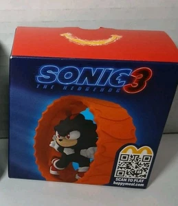 McDonald's 2024 Happy Meal Toy Sonic 3 The Hedgehog Shadow Orange Roller #4 NIB - Foto 1 di 2