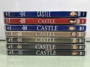 Castle Seasons 1-7 Series Collection DVD Lot TV Show Drama Crime Suspense - Imagen 1 de 8