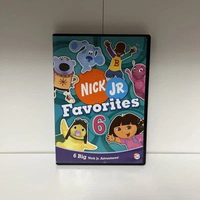 Nick Jr Favorites 6 DVD Good Condition DVD Nickelodeon Nick Jr - Image 1 of 4