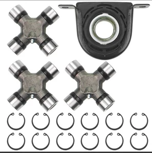 Rear Driveshaft Carrier Bearing and U Joint Kit for Ford F250 F350 Super duty - Picture 1 of 2