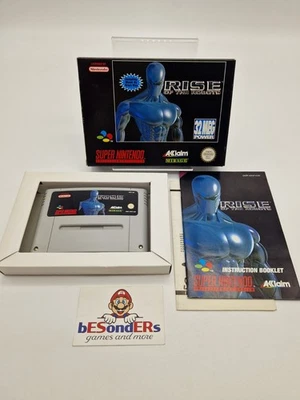 Rise Of The Robots – Super Nintendo SNES - PAL - OVP - Anleitung - Bild 1 von 4