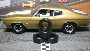 URETHANE SLOT CAR TIRES 2pr PGT-21093XXD fit Carrera Chevy Chevelle - Picture 1 of 1