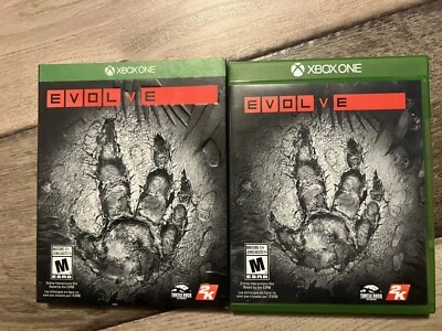 Evolve (Microsoft Xbox One, 2015) CIB W/ SLIP COVER - Image 1 of 4
