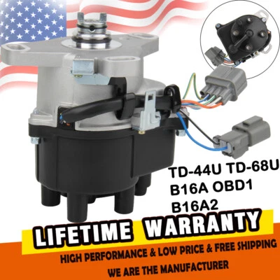 Distribuidor de encendido para Honda Civic Del Sol Acura Integra 1992 1993 1994 1995 Foto 1 de 4