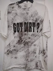 Got Dirt? All Over Print T Shirt We Do At Knoxville Raceway Men’s Size L Rare - Picture 1 of 4